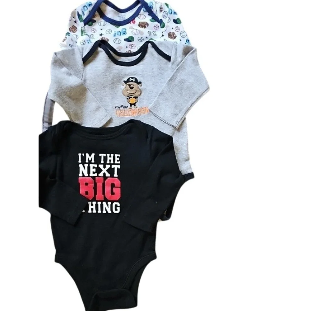 Baby Boy 12-18 Months Clothes Bundle Carters Gerber Plaid Robot Monkey 12pc Lot
